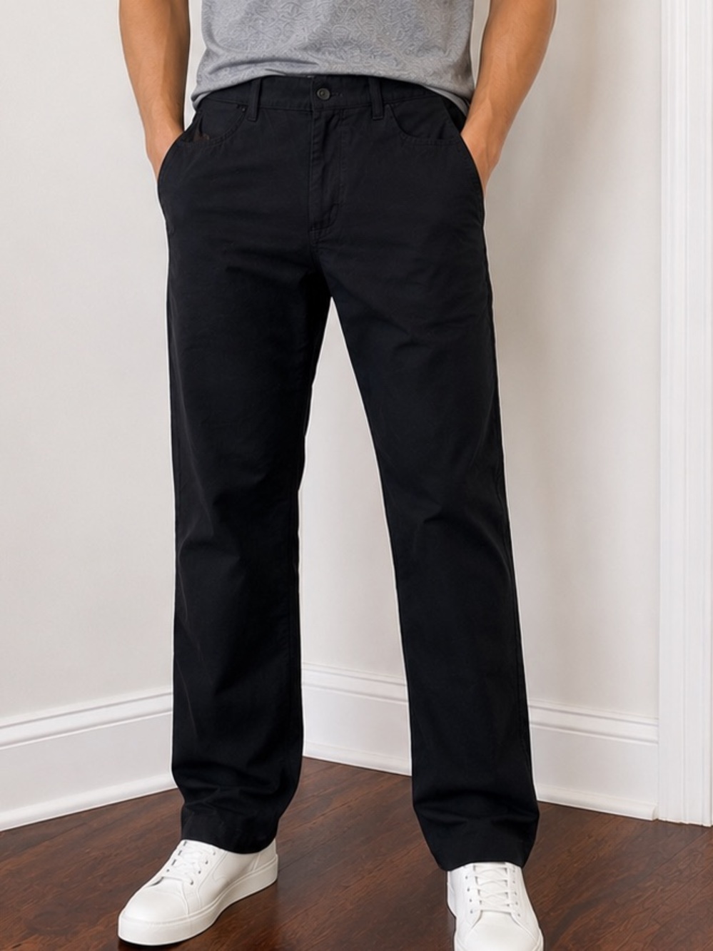 Ben Hogan Performance Golf Pants Men's 34x32 Black Performance Flat Front